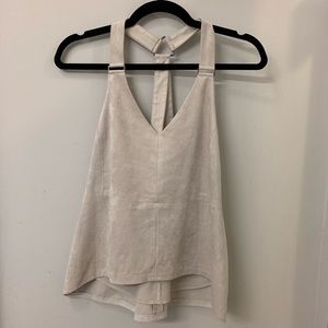 BCBG tan top